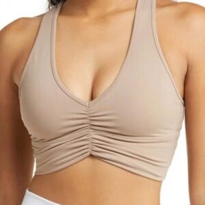 NWT ALO Yoga Beige Wild Thing Bra